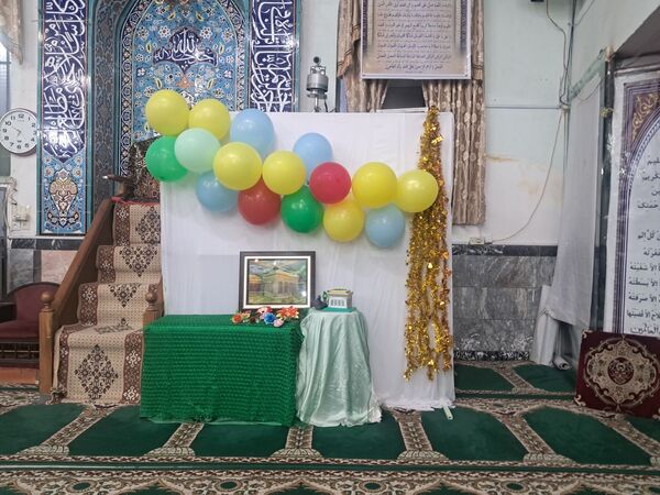 برگزاری جشن میلاد امام رضا(ع) در مسجد صاحب الزمان آشخانه 