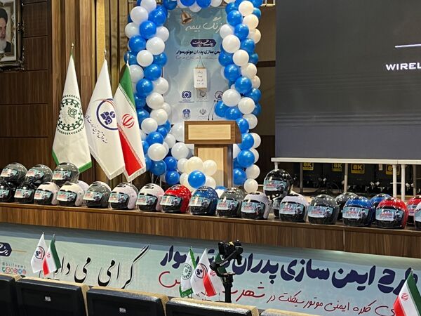  طرح ایمن‌سازی پدران موتورسوار در روز بیمه در مجموعه فرهنگی باقرالعلوم شهرستان قدس