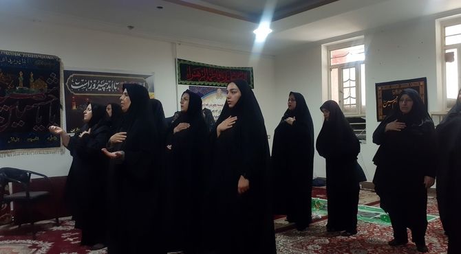 برگزاری مراسم رحلت پیامبر و شهادت امام حسن مجتبی (ع) در شهر ماژین 