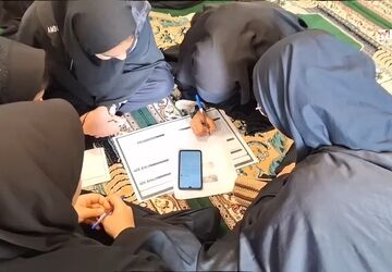 آزمون بوم تفکر لیگ جت دانش‌آموزی شهرستان کهک قم