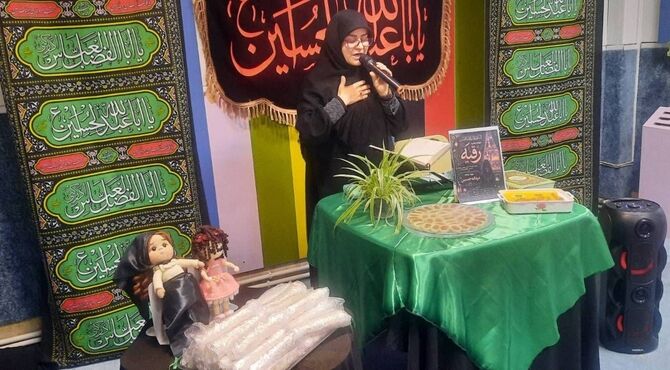 مراسم شهادت حضرت رقیه (س) در کتابخانه قاصدک فردیس
