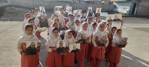 پنجمین سالگرد شهادت سردار دلها در دبستان سمیه