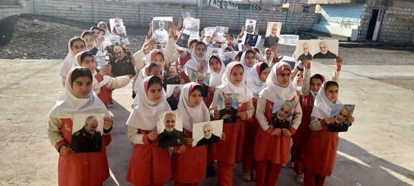 پنجمین سالگرد شهادت سردار دلها در دبستان سمیه