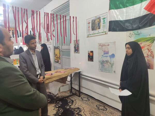 افتتاحیه مدرسه انقلاب در دبیرستان فاطمیه
