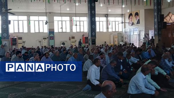 اقامه نماز عید سعید قربان در فریدونکنار