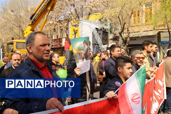 طنین شور قدسی در تبریز