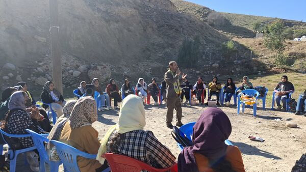 طرح اردوی تمشک در شهرستان دهدشت