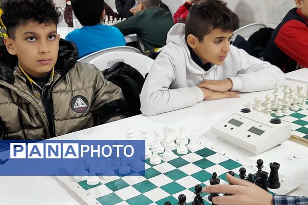مسابقات منطقه ای شطرنج در مقطع ابتدایی در شهرستان قدس