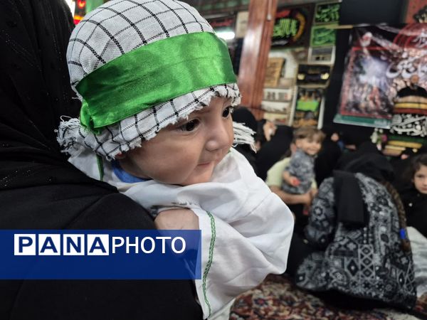 مراسم شیرخوارگان حسینی در بلده