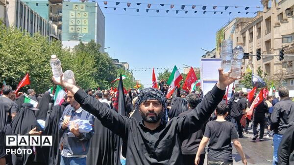 طوفان حضور در قلب پایتخت ایران