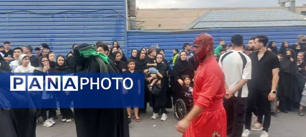 استقبال عزاداران حسینی از کاروان نمادین اسرای کربلا در قم