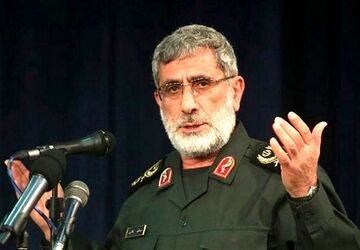 پیام سردار قاآنی خطاب به فرماندهان و رهبران جبهه مقاومت
