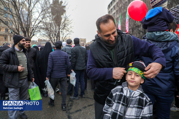 جشن خیابانی نیمه شعبان در تهران
