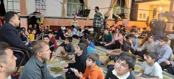 روز دوم اعتکاف پسران آشخانه 