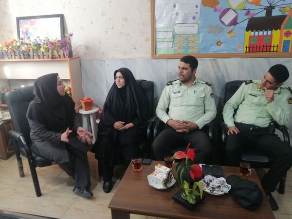 گرامیداشت هفته نیروی انتظامی در مدارس شهرستان ملارد