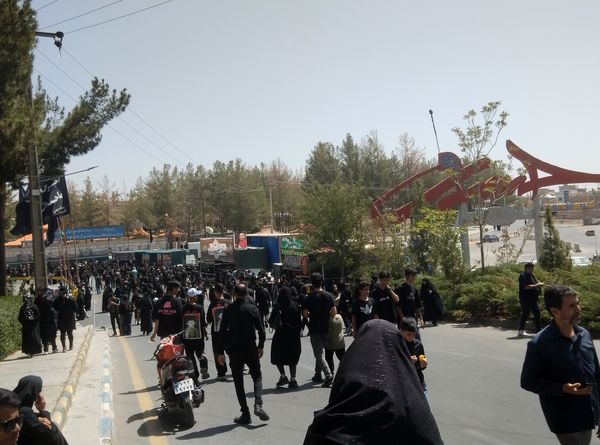عزاداری عاشورای حسینی در میدان قتلگاه بیرجند 