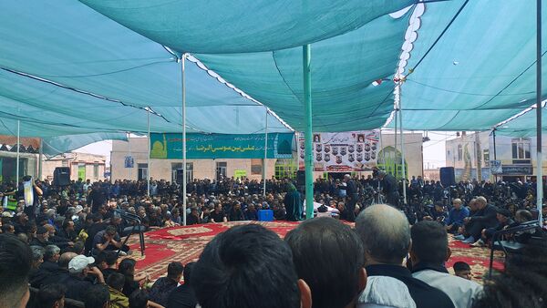 بزرگترین اجتماع حسنیون کشور همراه با تعزیه خوانی در روستای کفکی خراسان رضوی