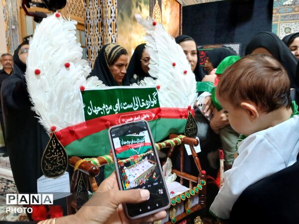 در حریم کوچکترین سرباز کربلا