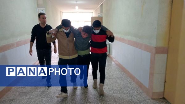 مانور زلزله در طارم