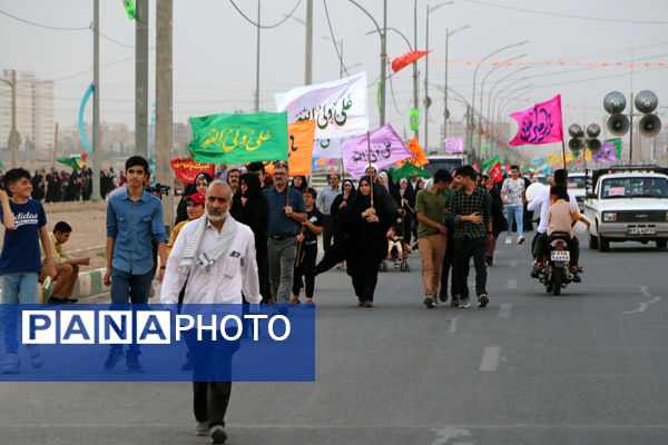 شادپیمایی مردم قم به مناسبت عید غدیر-1