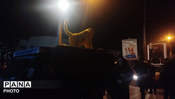 شب تاسوعا در حسینیه عاشورا نیر
