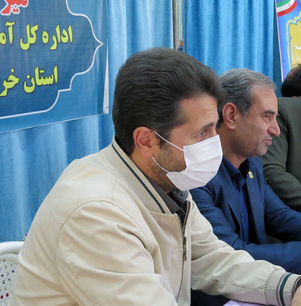 برپایی میز خدمت آموزش و پرورش خراسان شمالی