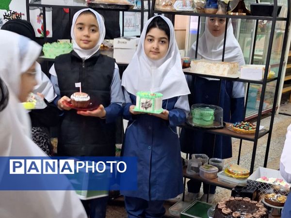 جشن «بهترین کیک تولد امام زمان(عج)» در دبستان امام موسی کاظم(ع)