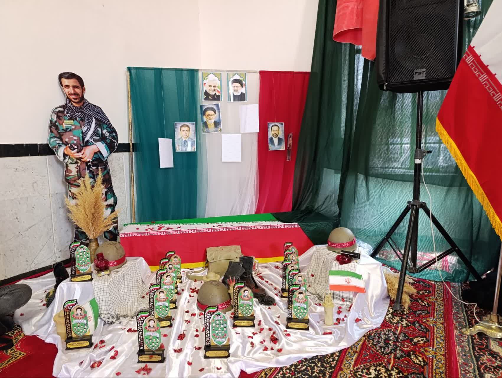 برگزاری یادواره ۱۲ شهید روستای چوکانلو شهرستان شیروان