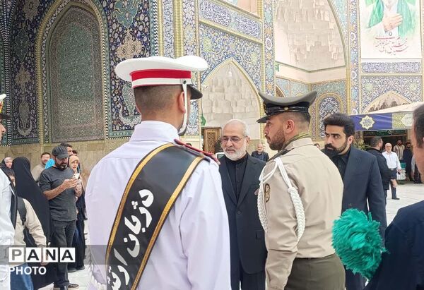 گلباران مزار امیر سپهبد شهید «موسوی» در قم