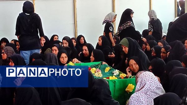 مراسم تشییع نمادین پیکر امام رضا (ع) در کاشمر