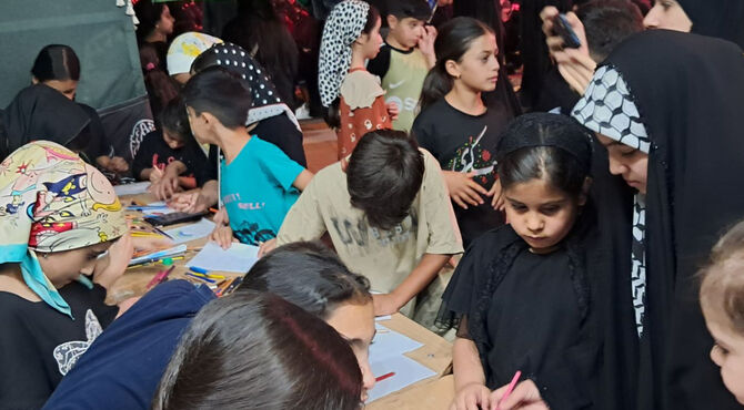 پیمان نوجوانان پلدختر با مکتب عاشورا در آیین احلی من العسل