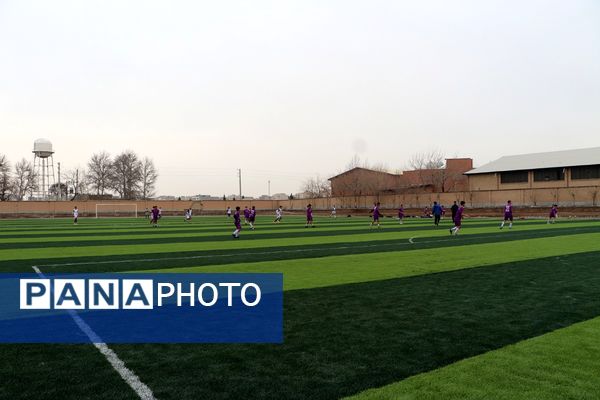 آیین افتتاحیه زمین ورزشی چمن مصنوعی اورین