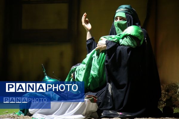 مراسم بنات الحسین در شهرستان تنگستان 