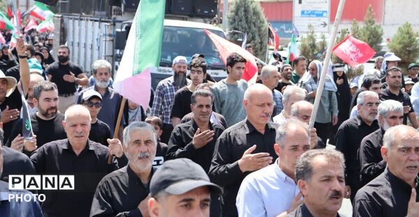 حضور پرشور جاماندگان اربعین در محمدشهر کرج