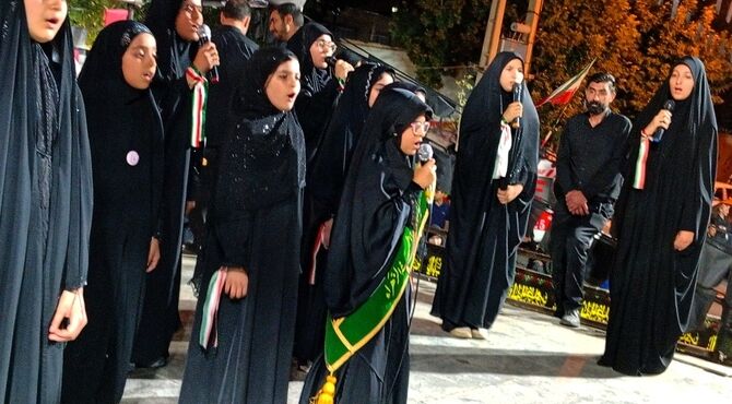 نبض عاشورا در دستان نوجوانان؛ «احلی من العسل» در نظرآباد 