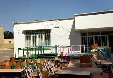 بازسازی دبستان دخترانه حاج حسن زارع 