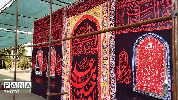  آماده سازی اسکان و مواکب پذیرایی زائران مراسم بدرقه قائد شهید امت در نظرآباد