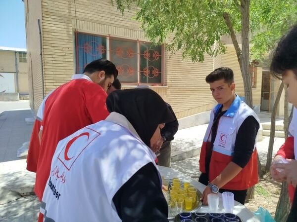 دسته عزاداری ظهر عاشورا در فاروج 