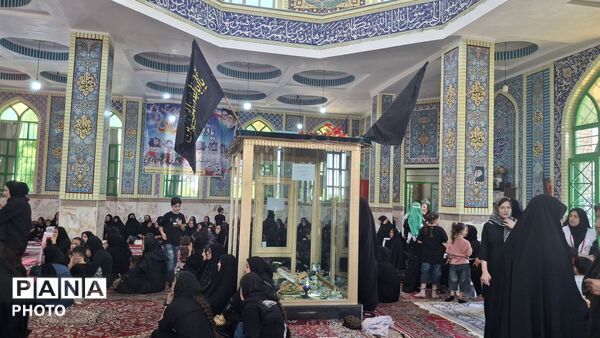 آیین شیرخوارگان حسینی در امام‌زاده احمد و محمود نظرآباد 
