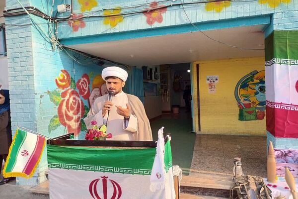 نواختن زنگ هفته بسیج در مدارس شهرستان بهبهان