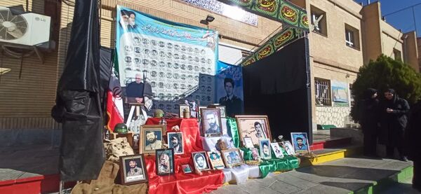 یادواره 118 شهید دانش‌آموز شهرستان بجنورد در مدرسه شاهد فاطمه زهرا(س)