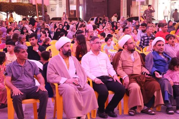 جشن مردمی و خیابانی عید غدیرخم در شهرستان بندرخمیر 