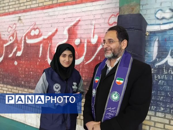 اجرای مانور همایش یاوران انقلاب در منطقه پردیس 