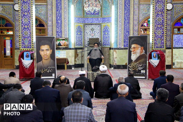 یادبود شهید امیرمحمد جعفریان در مسجد حظیره یزد