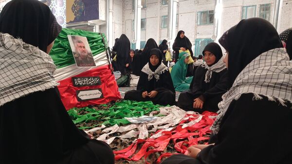 برگزاری اجتماع بزرگ حلقه صالحین در مصلی کرج 