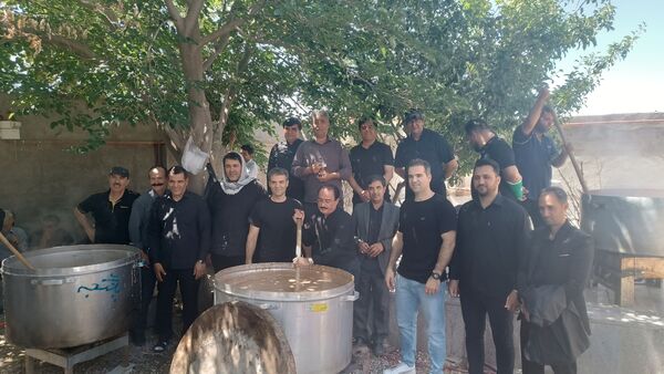 تعزیه‌خوانی روز عاشورا در روستای سلطان میدان خراسان رضوی