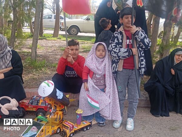 رژه خودرویی کودکان امام رضایی 