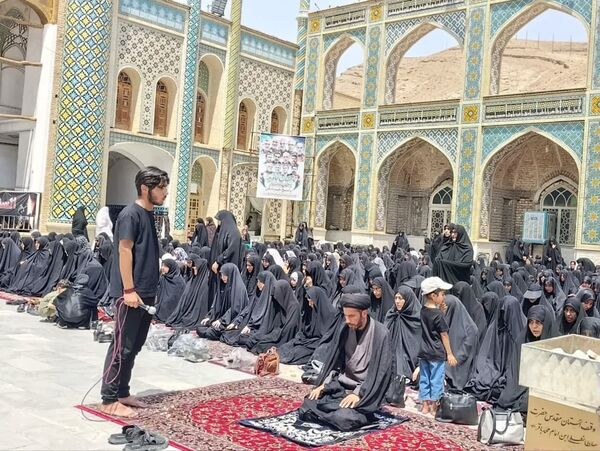 مراسم اربعین حسینی در کربلای ایران؛ باحضور پرشور زائران از سراسر کشور تا حرم مطهر حضرت سلطانعلی (ع)