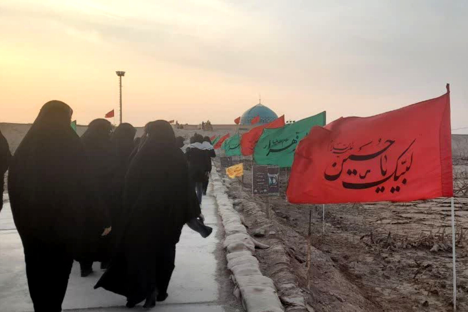 حضور ۴۰۰ دانش‌آموز دختر شهرستان سمنان در مناطق عملیاتی دفاع مقدس