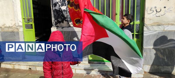 راهپیمایی ۲۲بهمن در روستای اسلام آباد شیروان